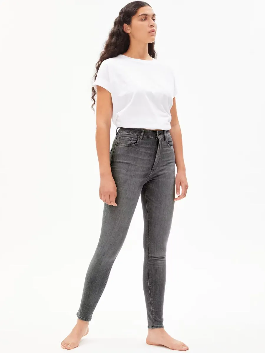 Ingaa Jeans Skinny Moon Grey In Organic Cotton I Armedangels
