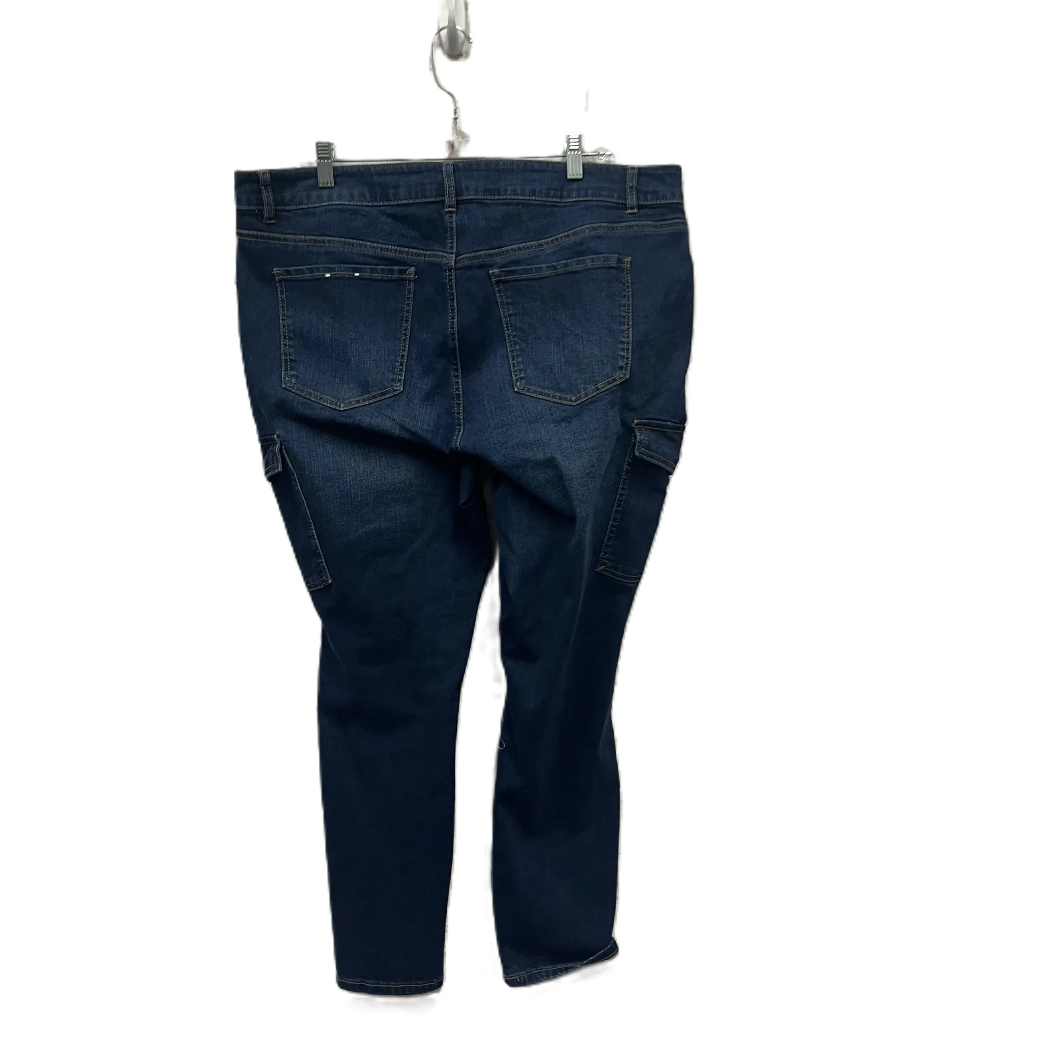 Jeans Skinny By D Jeans In Blue, Size: 18