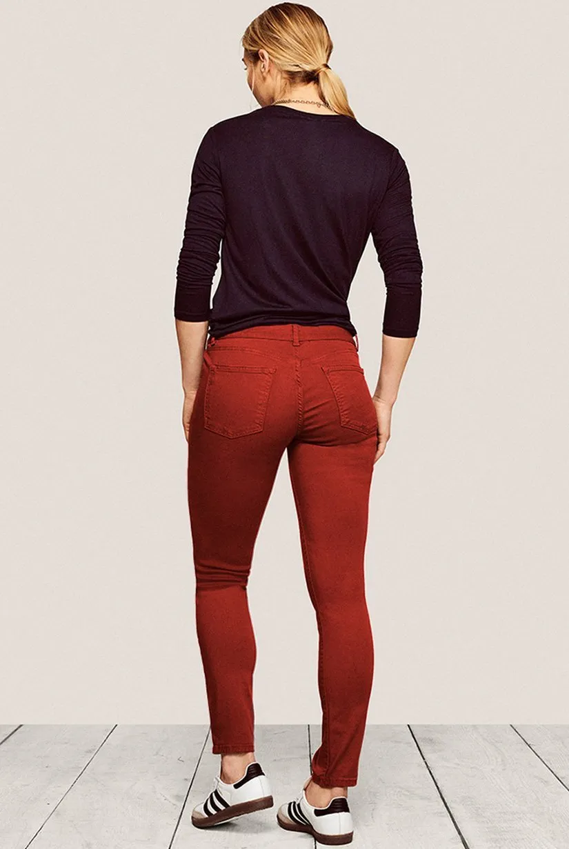 JFK - SKINNY | BARN RED