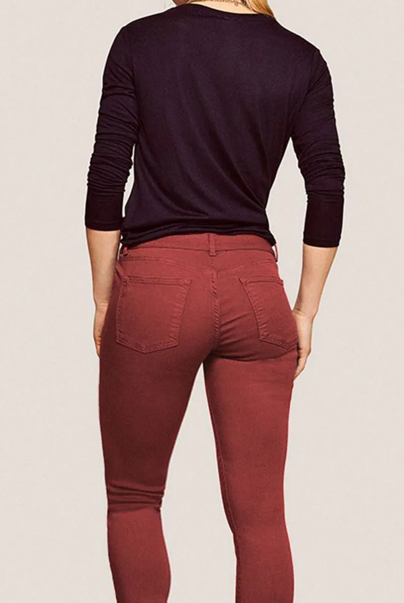 JFK - SKINNY | BARN RED