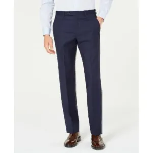 Lauren Ralph Lauren Mens Classic fit Dress Pants 34 / 30 Blue Plaid Stretch