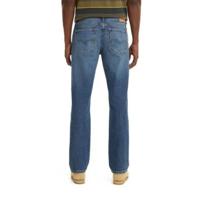 Levi 514 Straight Z1257 Medium Indigo Worn Jeans