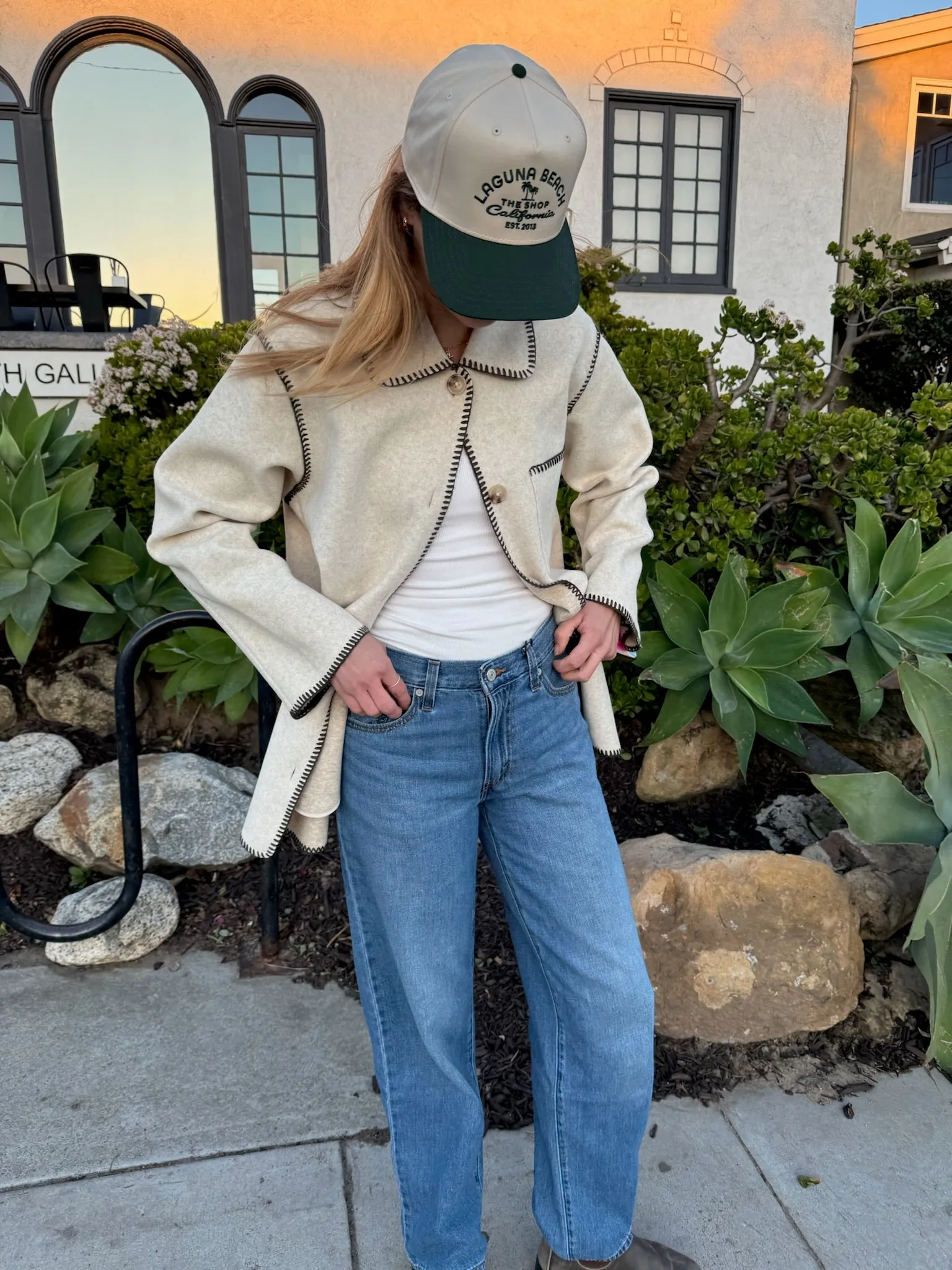 LEVI'S Baggy Dad Jean - Heavy Check