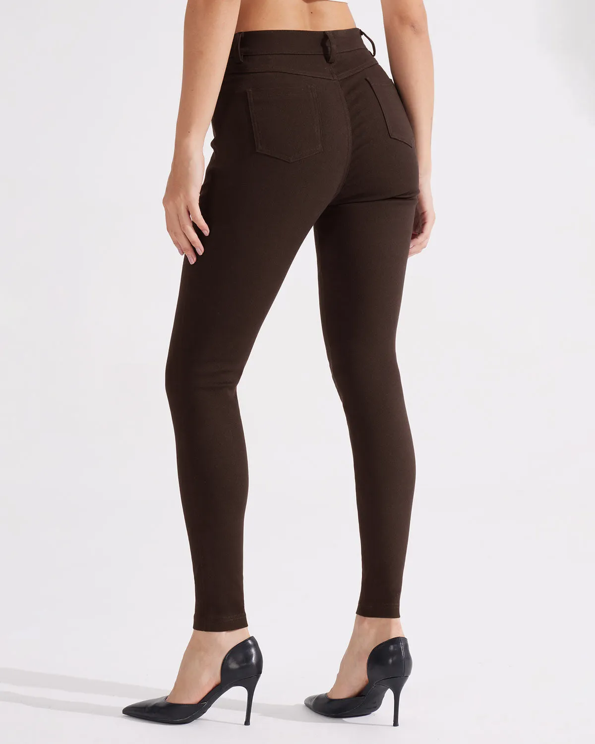 Libin Women's 28" 4-Way Stretch Skinny-Leg Casual Pants