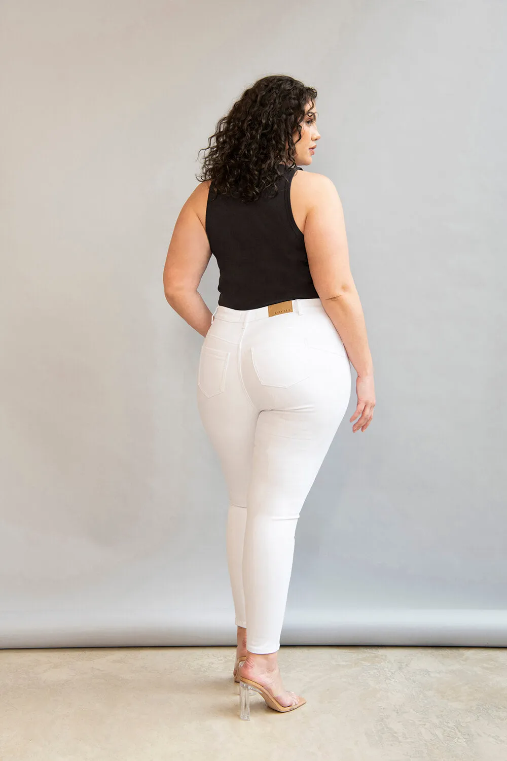 Lift & Shape Jeans - White