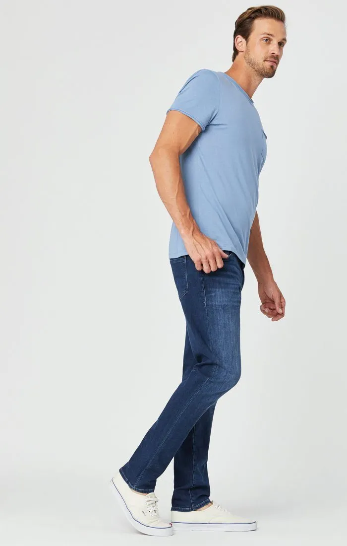 MAVI Jake Slim Leg Reg Rise Jean (Dark Indigo Athletic)
