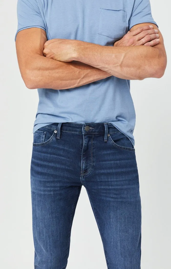 MAVI Jake Slim Leg Reg Rise Jean (Dark Indigo Athletic)