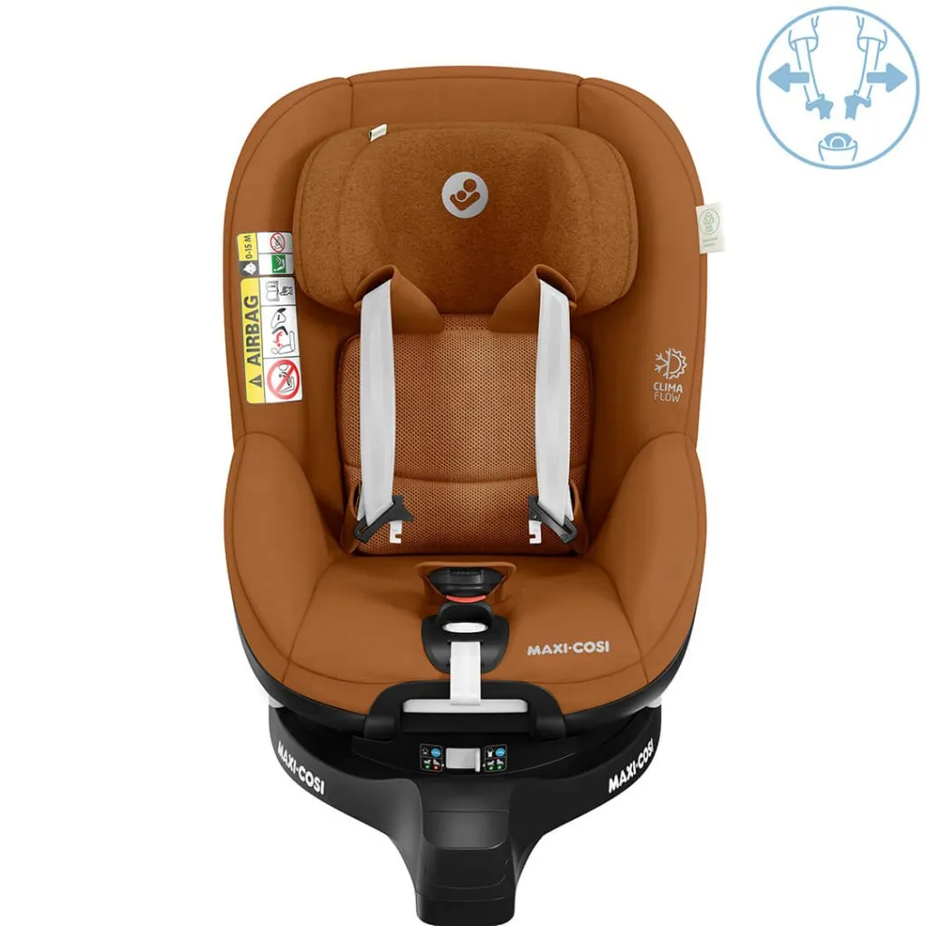MAXI-COSI Mica Pro Eco i-Size Car Seat - Authentic Cognac