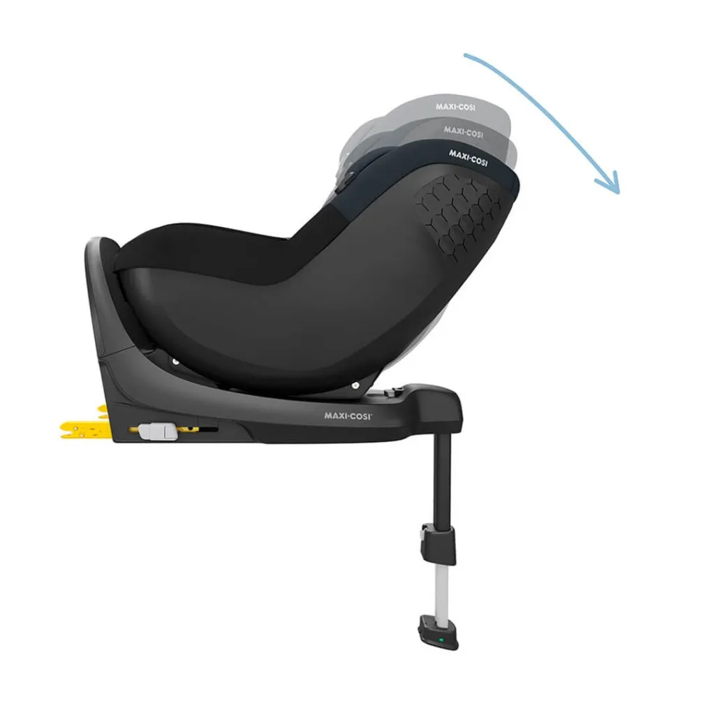 MAXI COSI Pebble S & Pearl S Family Kit Car Seat Travel System - Tonal Black