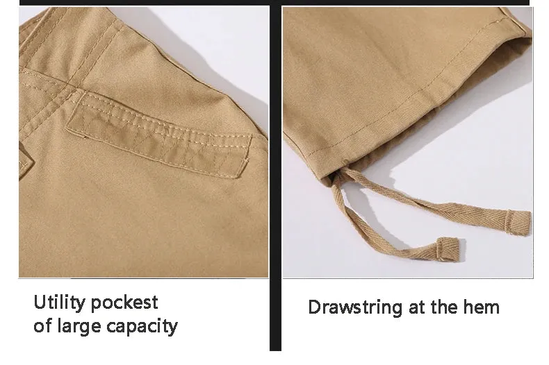 Men Tactical Cargo Camo Hiking Pants