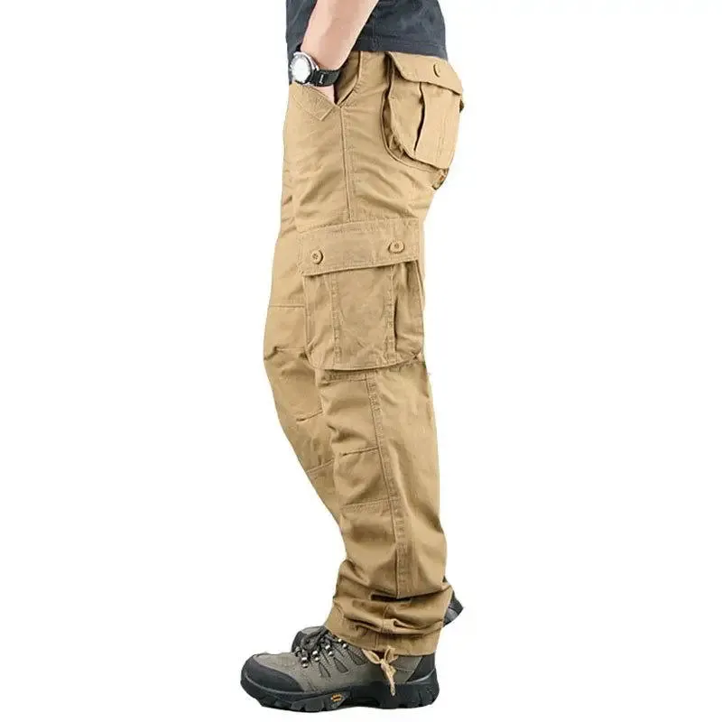 Men Tactical Cargo Camo Hiking Pants