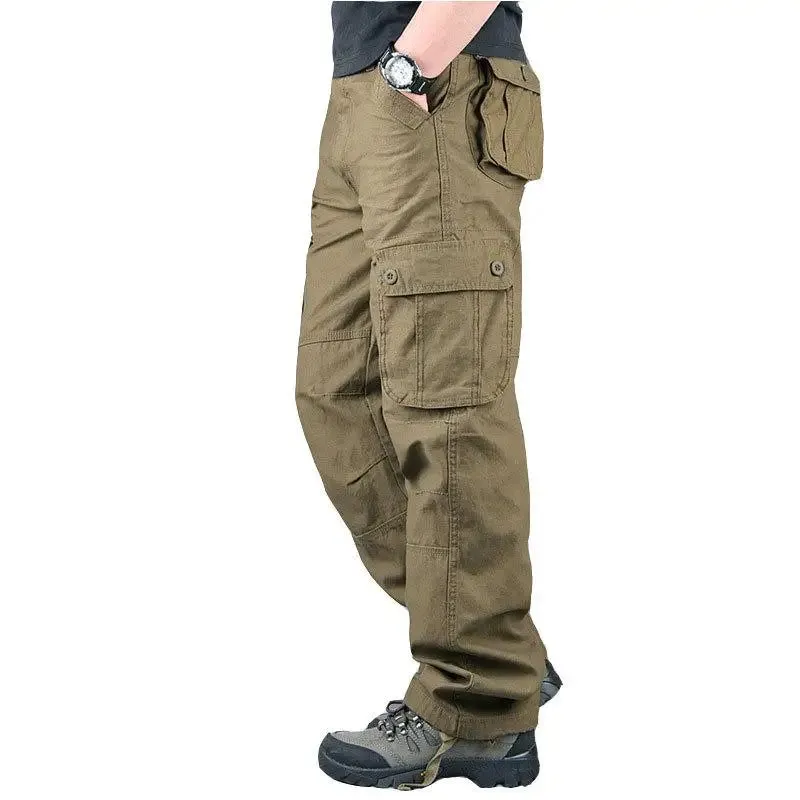Men Tactical Cargo Camo Hiking Pants