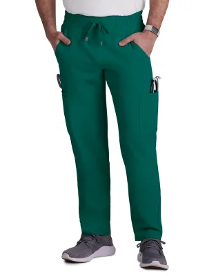 Men's 6-Pocket Drawstring Elastic Waist Neuro Pant - C601 - Hunter