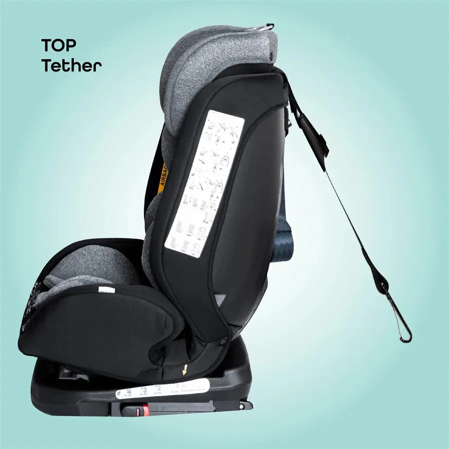 Moon Rover Baby/Infant Car Seat Group (0 ,1,2,3) 360° Rotate - Black