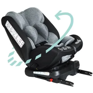 Moon Rover Baby/Infant Car Seat Group (0 ,1,2,3) 360° Rotate - Black