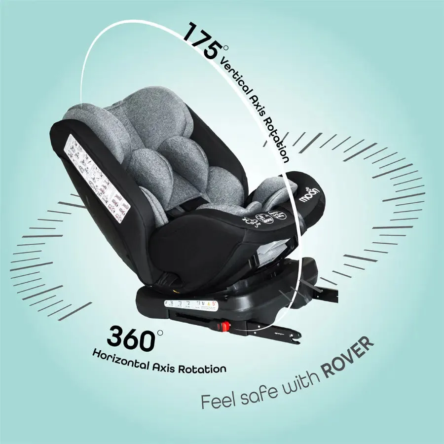 Moon Rover Baby/Infant Car Seat Group (0 ,1,2,3) 360° Rotate - Black