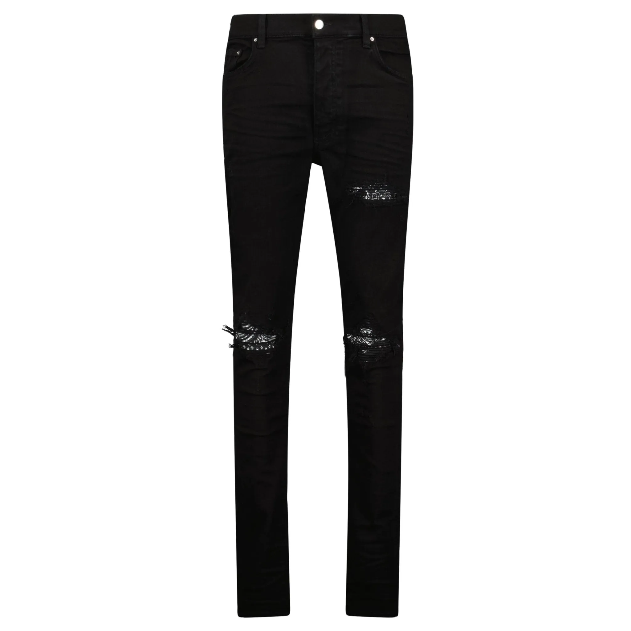 MX1 Bandana Skinny Jeans Black