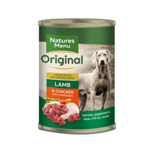 Natures Menu Can Lamb with Chicken 400g