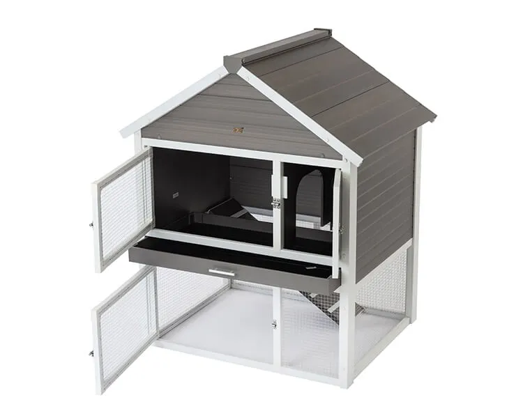 New Age Pet Huntington Townhouse Rabbit Hutch