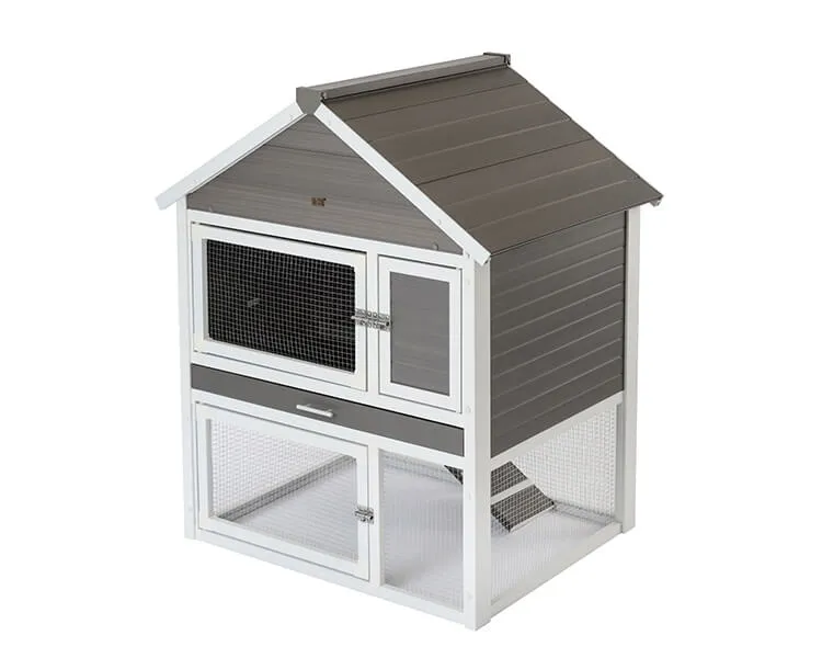 New Age Pet Huntington Townhouse Rabbit Hutch