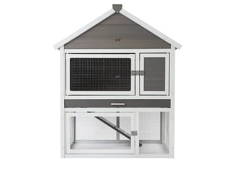 New Age Pet Huntington Townhouse Rabbit Hutch