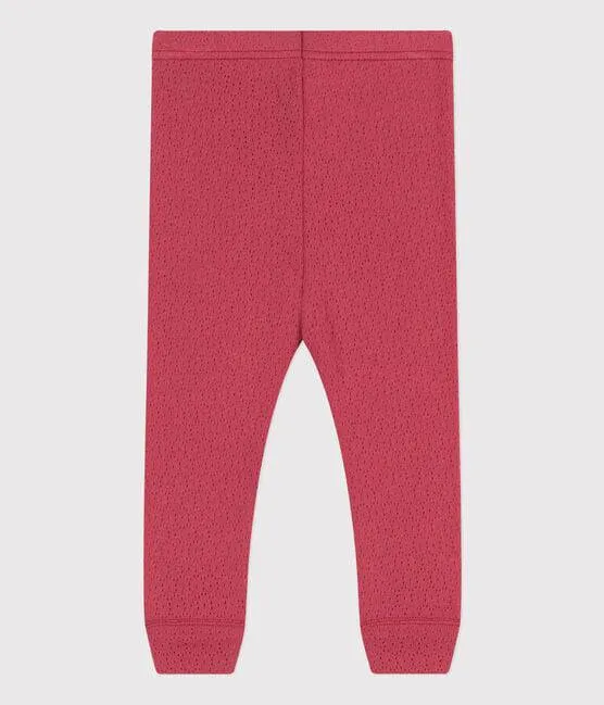 OPENWORK COTTON LEGGINGS