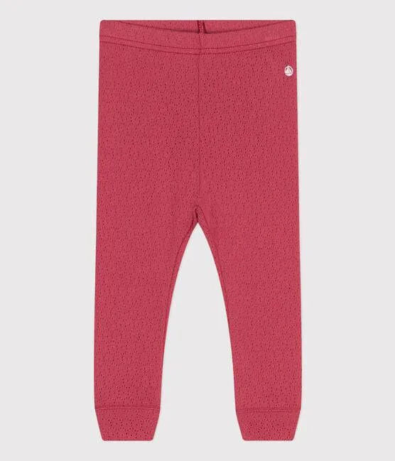 OPENWORK COTTON LEGGINGS