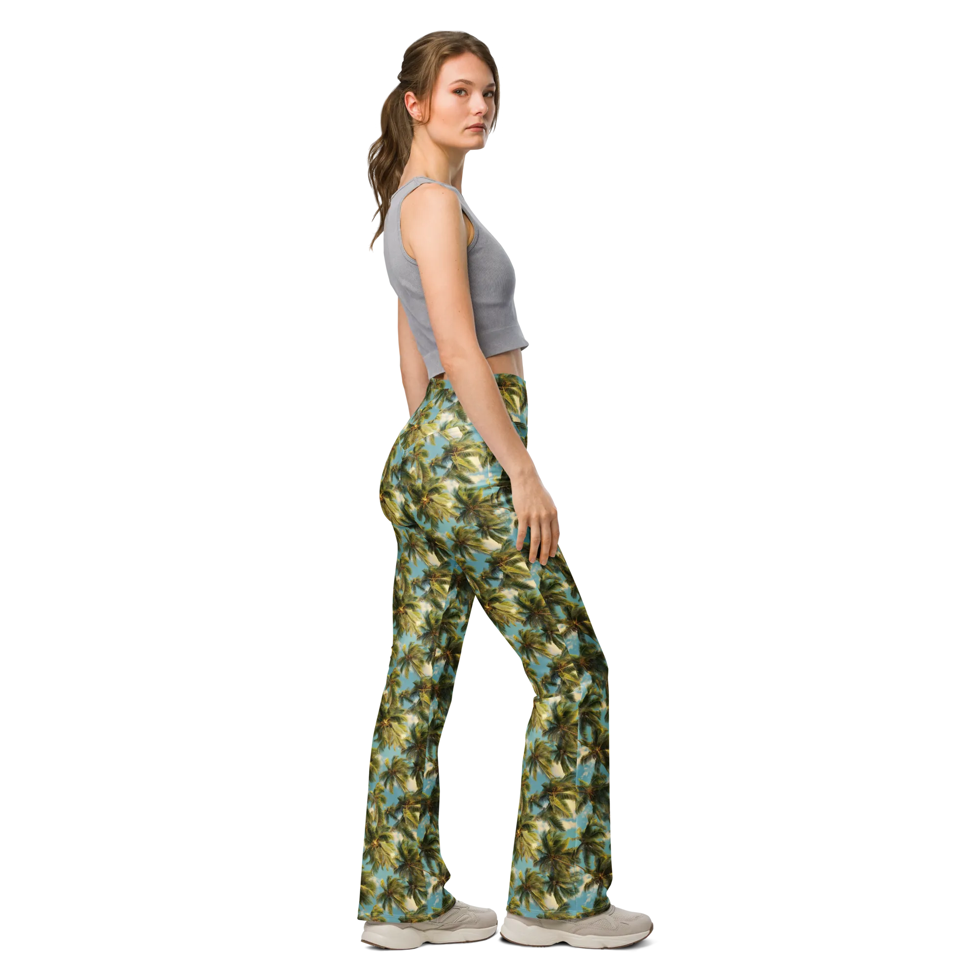 Palm Paradise Flare Leggings