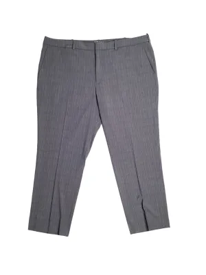 Perry Ellis Portfolio Men's Modern Fit Stretch Suit Dress Pants Grey 34 x 32
