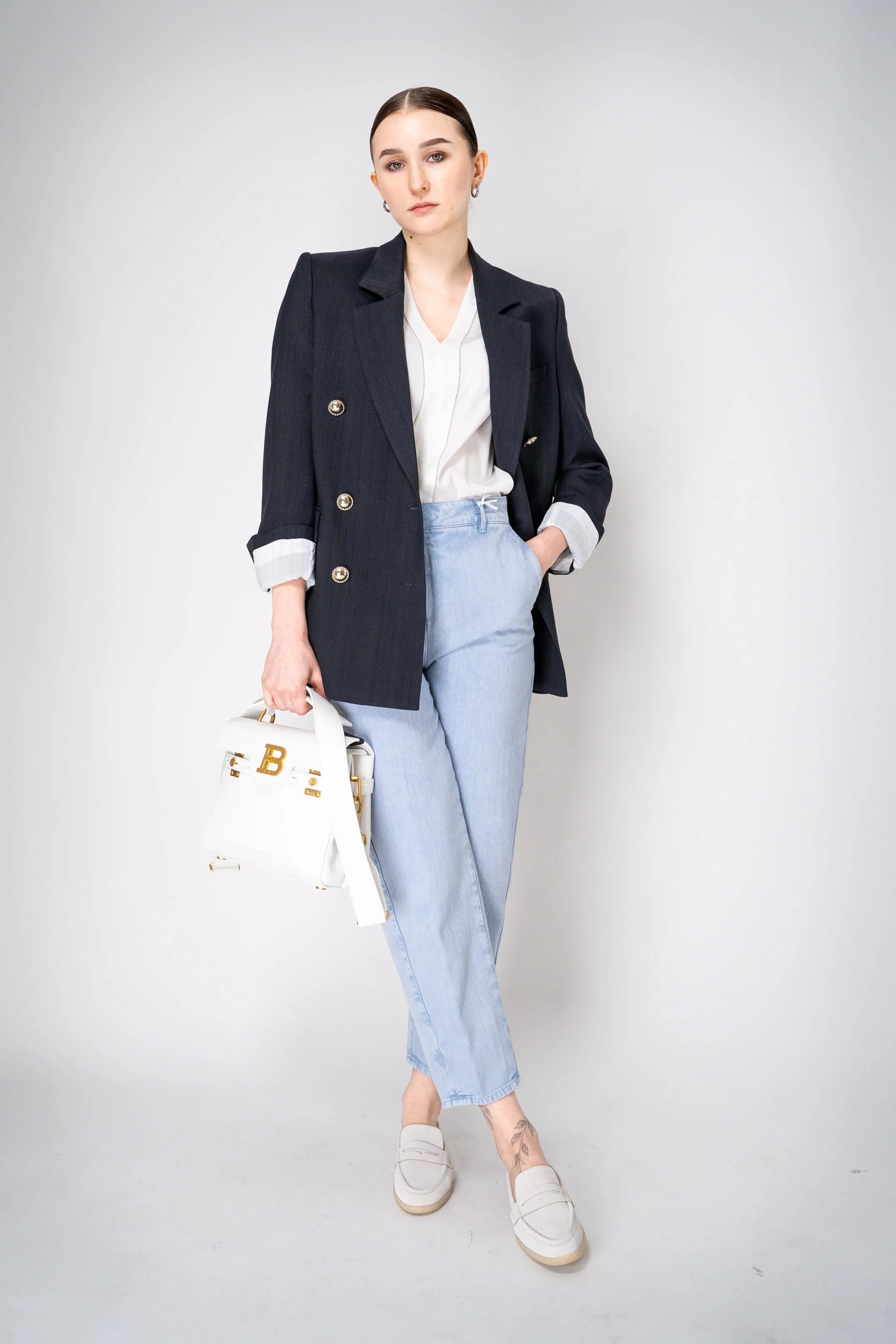 Peserico Relaxed Fit Tailored Jeans