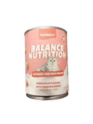 PetMetro Balance Nutrition Chicken & goat milk flavour 430gm