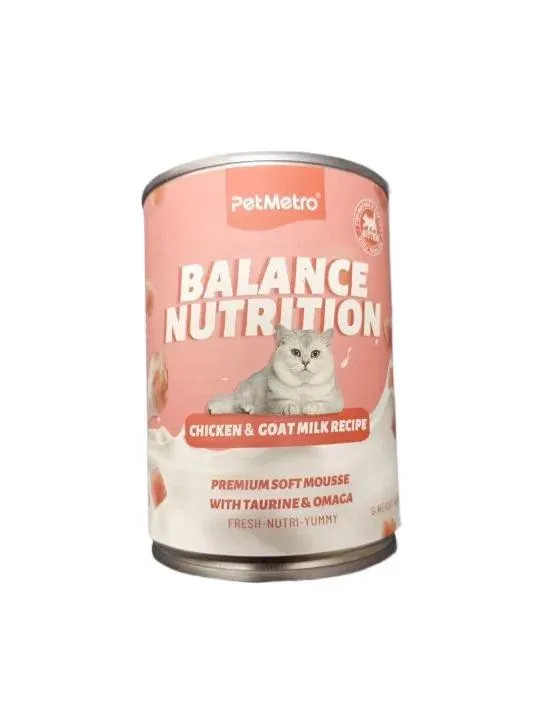 PetMetro Balance Nutrition Chicken & goat milk flavour 430gm
