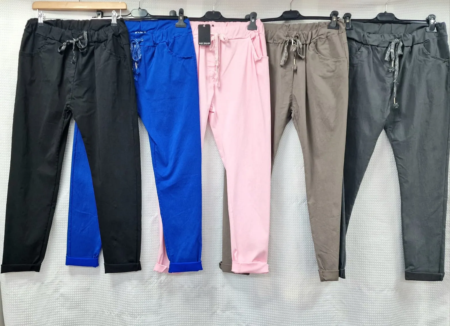Plain Bi-Stretch Magic Trousers