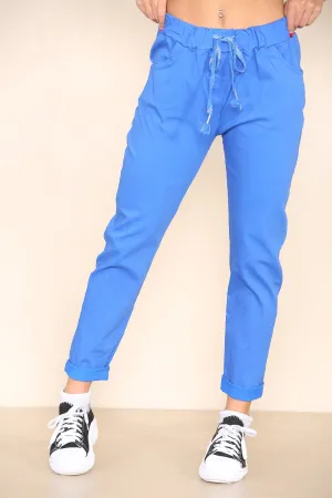Plain Bi-Stretch Magic Trousers