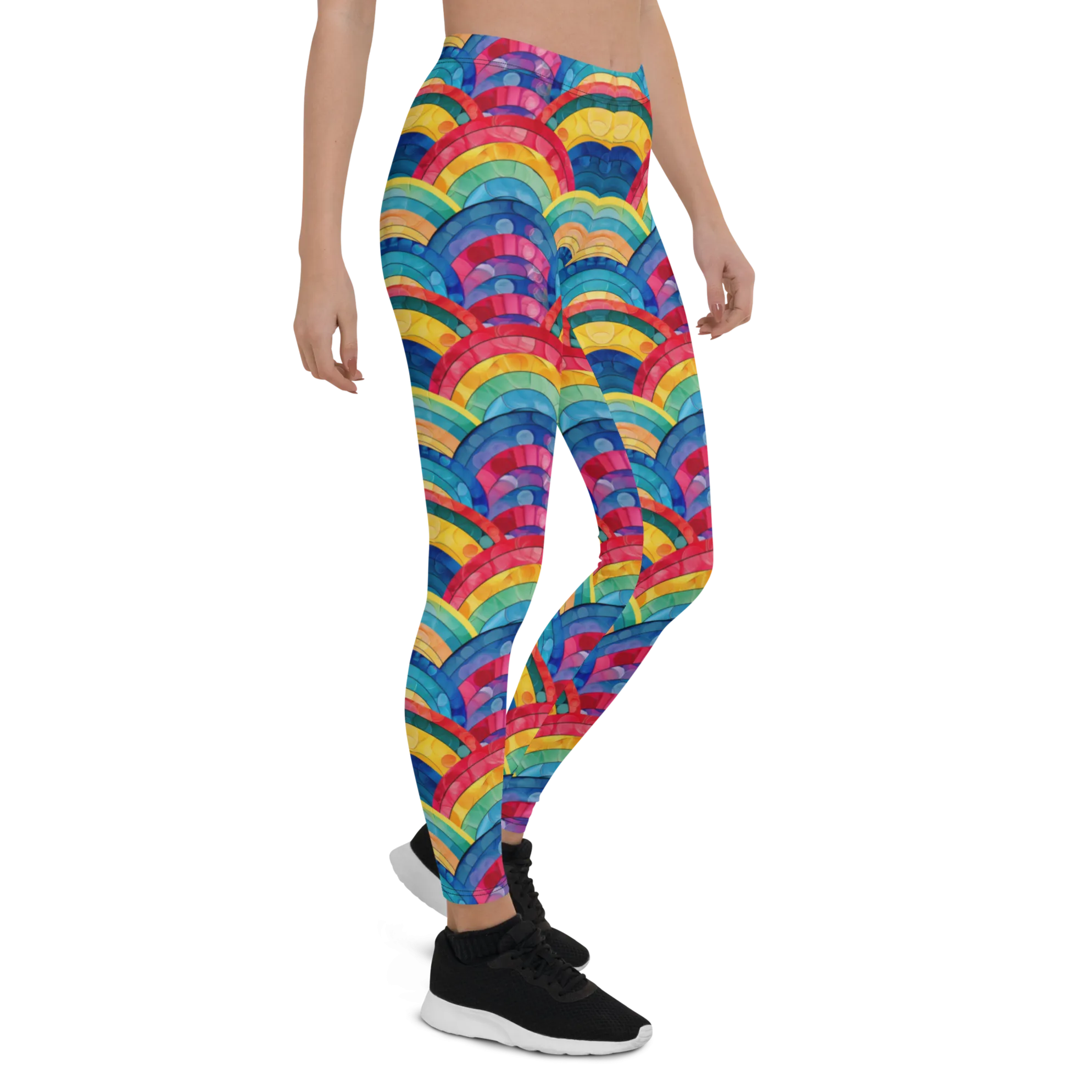 Rainy Rainbow Leggings