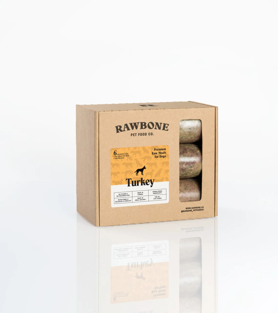 Rawbone Complete Turkey Meals (FROZEN)