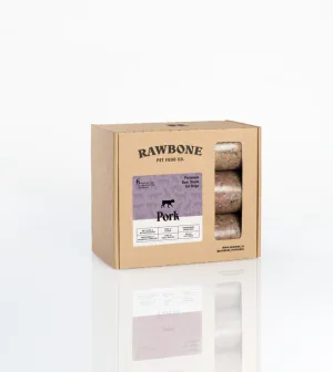 Rawbone Single Protein Pork Complete Meals (FROZEN)