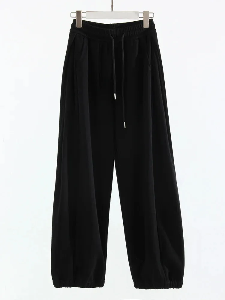 Relaxed Wide-Leg Knit Pants