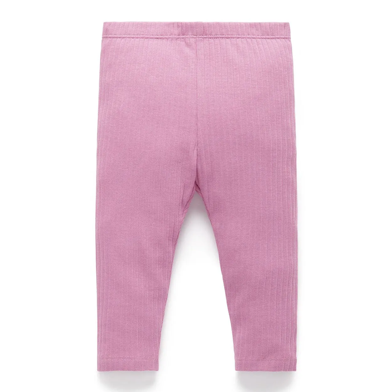 Rib Leggings - Fig