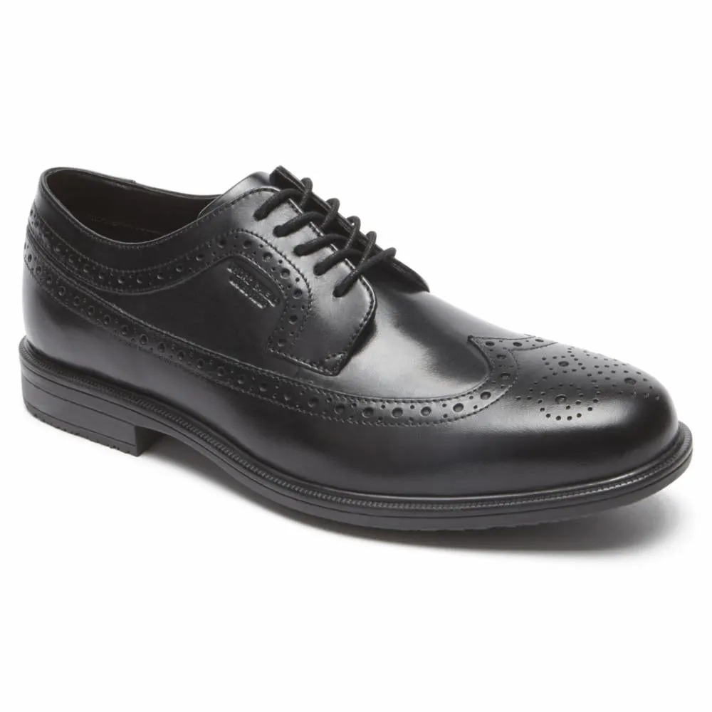 Rockport Men ESSENTIAL DETAILS II WING TIP BLACK/LEATHER