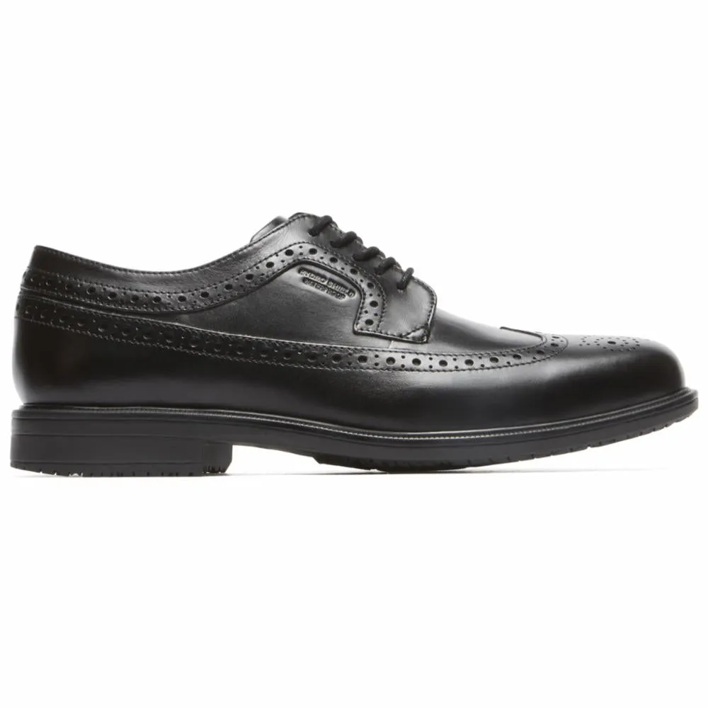 Rockport Men ESSENTIAL DETAILS II WING TIP BLACK/LEATHER