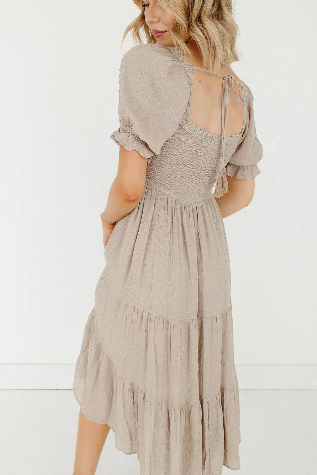 Romanie Boho Midi Dress