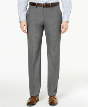 Ryan Seacrest Men’s Ultimate Modern-Fit Stretch Dress Pants Color Gray  W33xL30