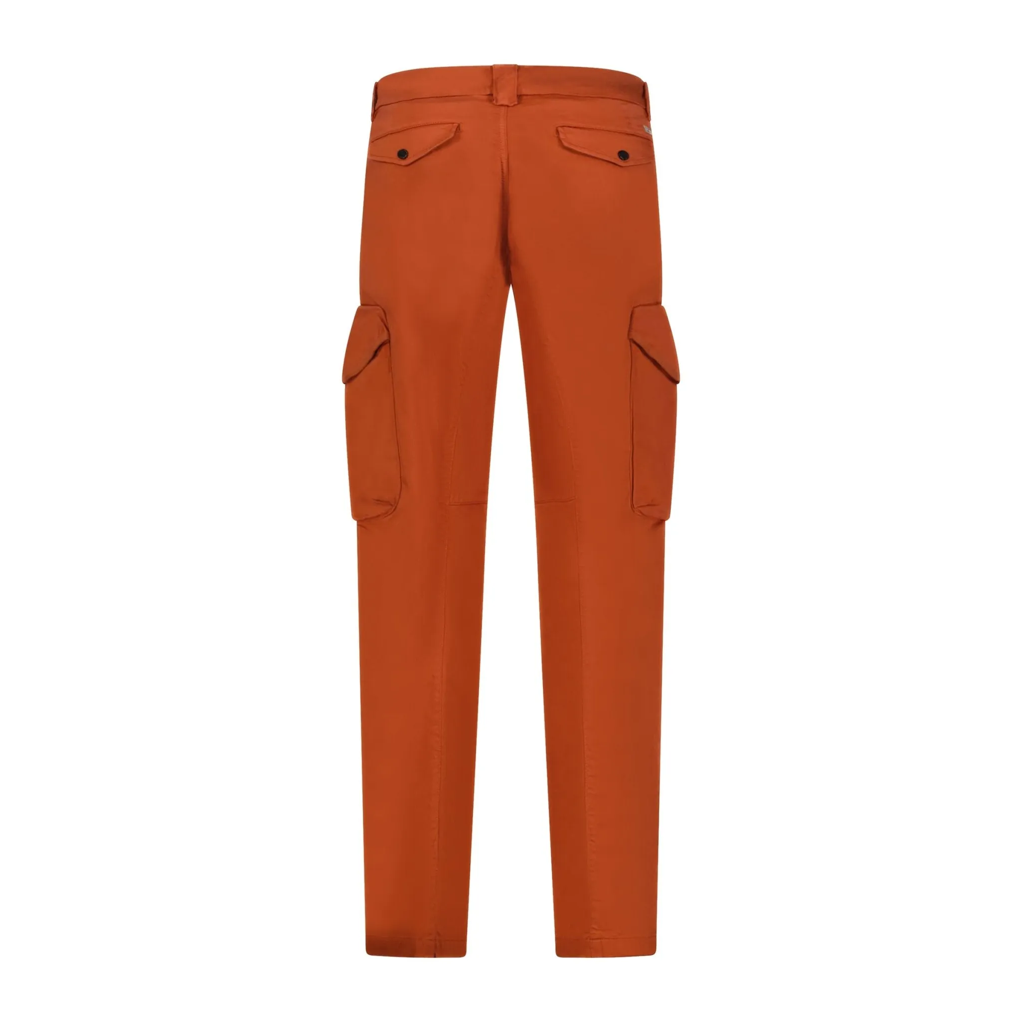 Sateen Stretch Cargo Pants Brick Red