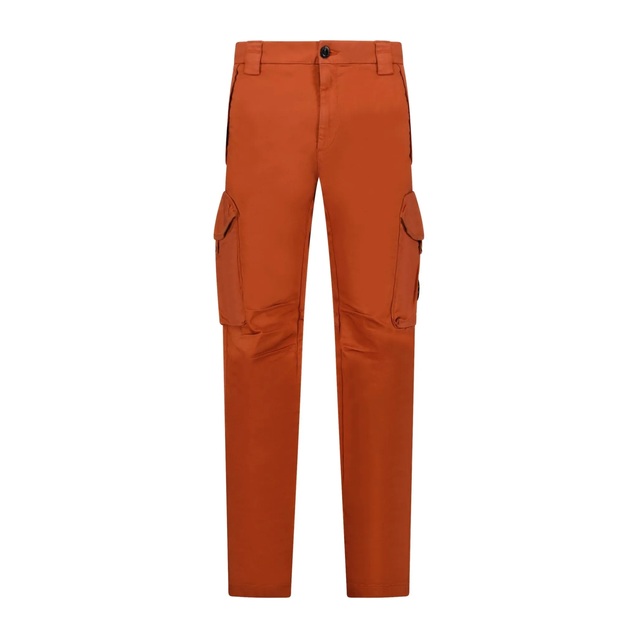 Sateen Stretch Cargo Pants Brick Red