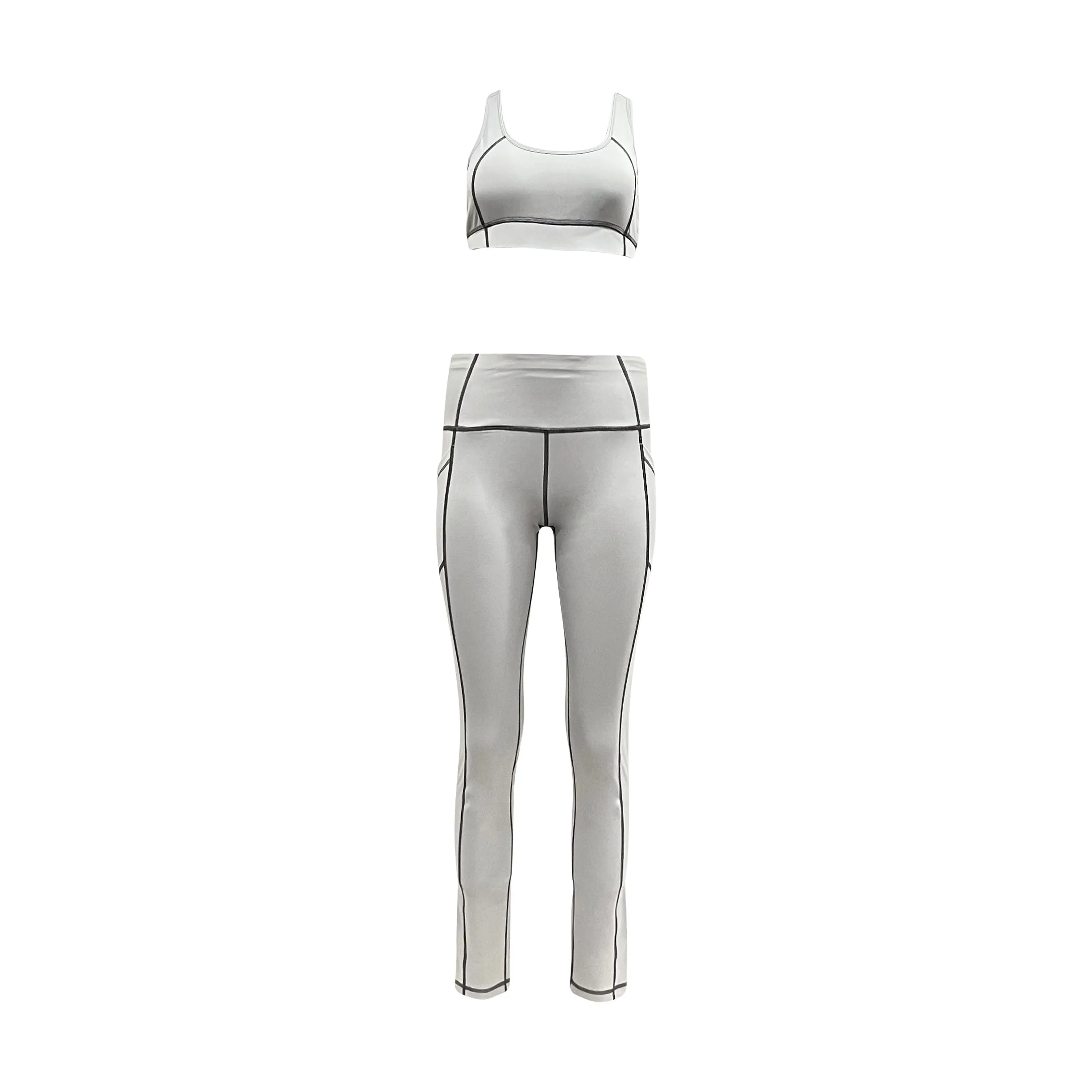 Seamed High Waisted Legging