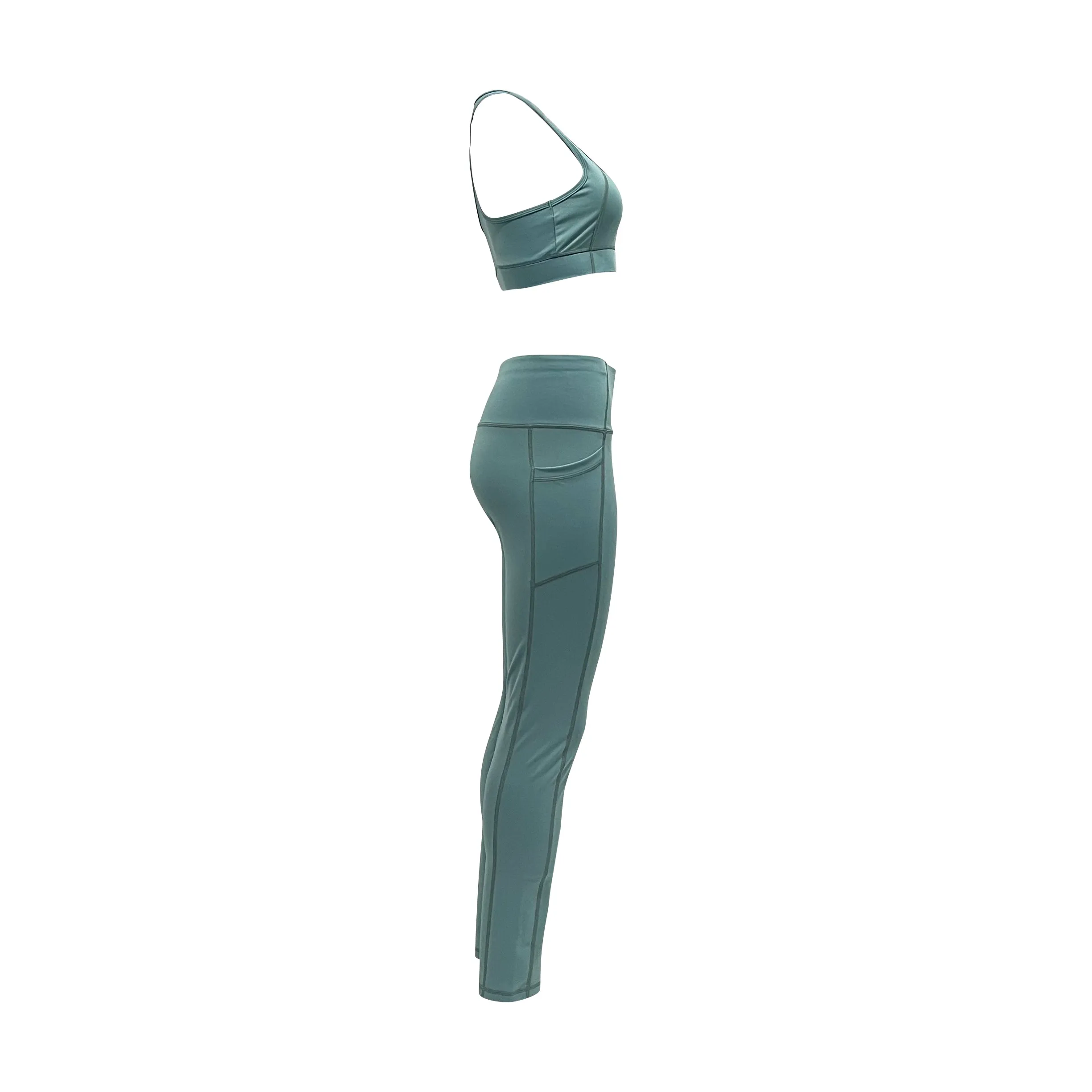 Seamed High Waisted Legging