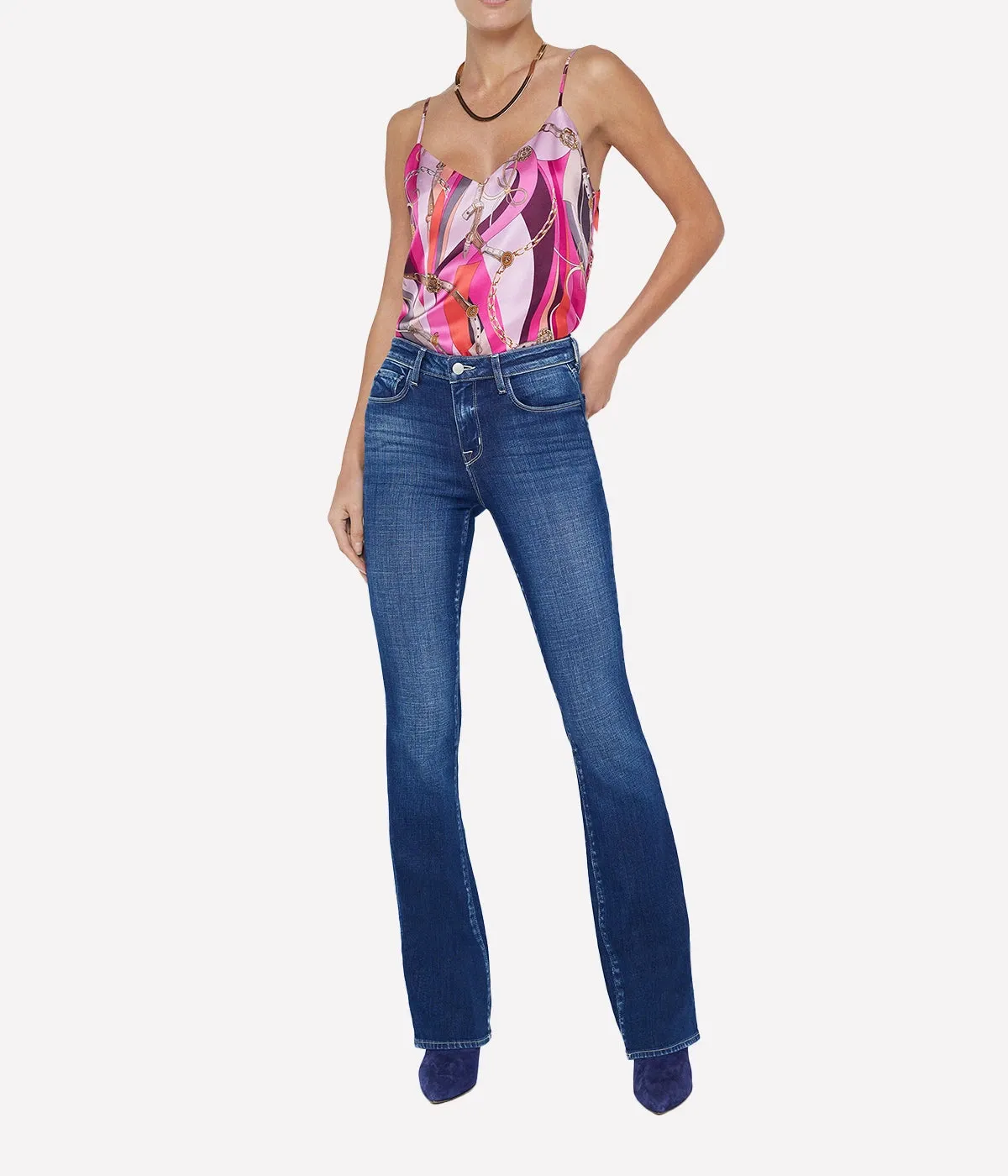 Selma H/R Sleek Baby Boot Jean in Balboa