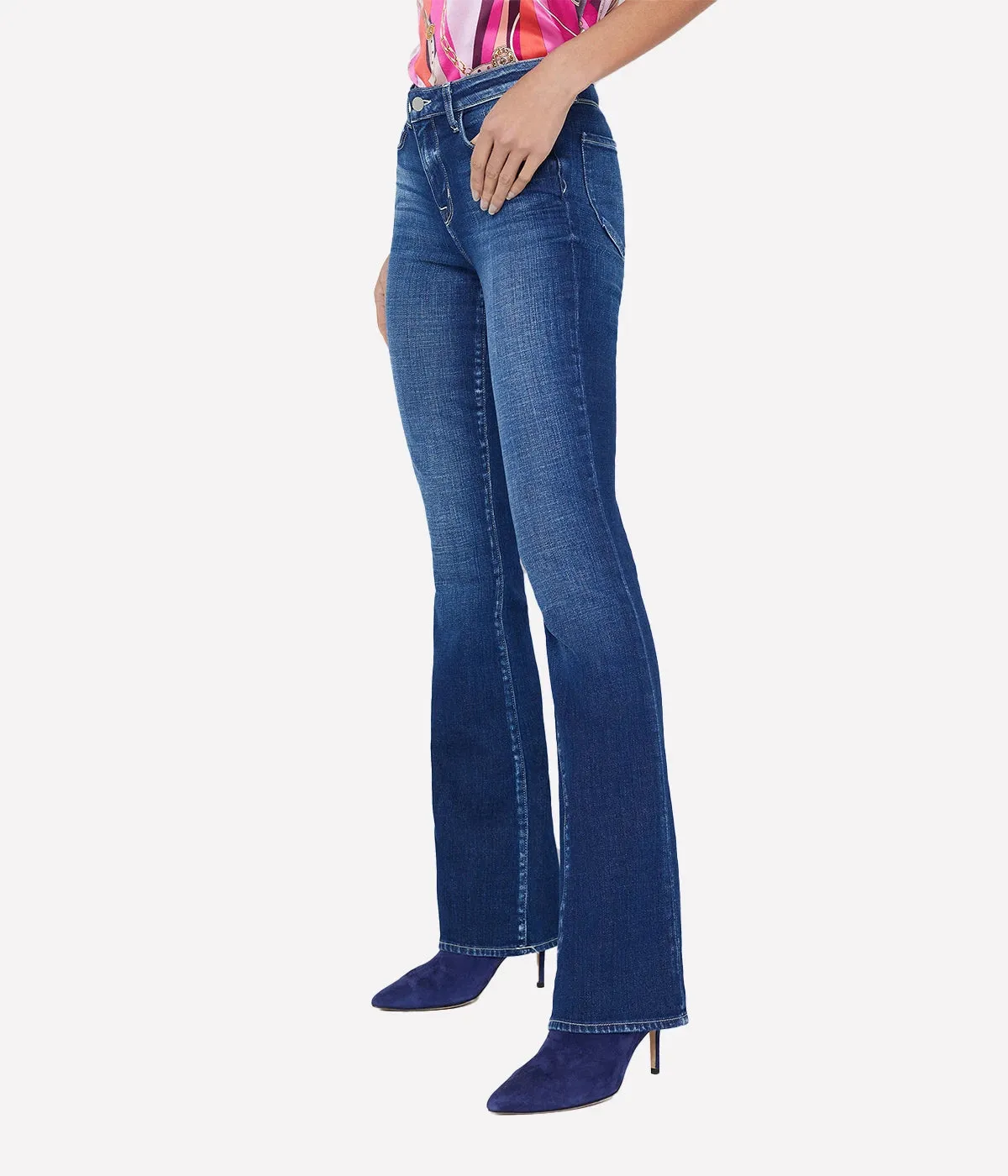 Selma H/R Sleek Baby Boot Jean in Balboa