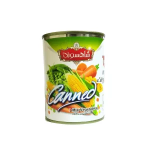 Shahsavand Canned Mix Vegetables - 370gx12 (1 carton)